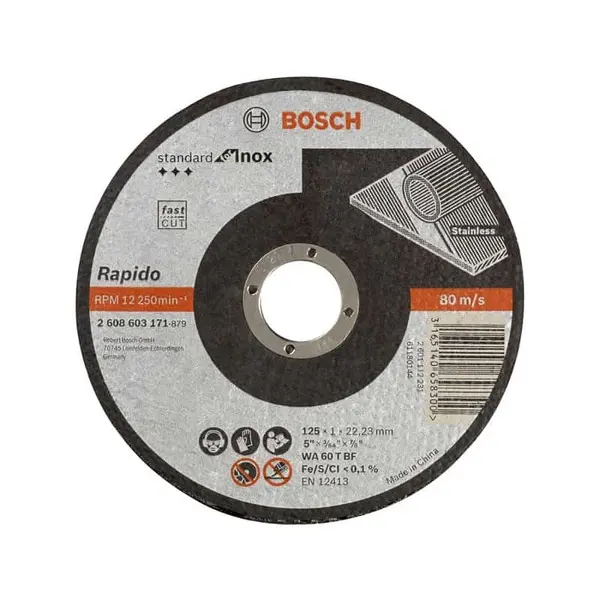 BOSCH Disque à tronçonner standard for INOX