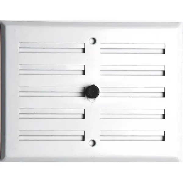 Grille d'aération aluminium laqué, L.13 x l.17 cm - Centrale Brico