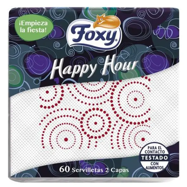 Foxy Servilleta Decorada 2C 30X30 (60)