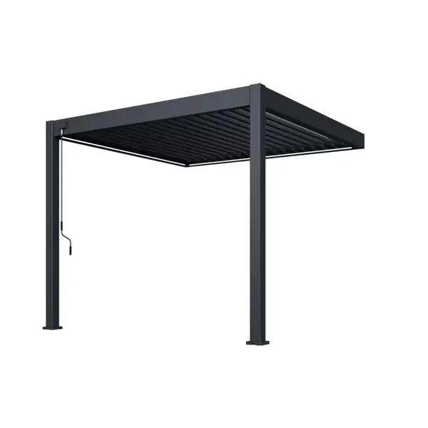 Kit LED pour pergola bioclimatique adossée 3 x 3 m - éclairage RVB connecté - Ombréa