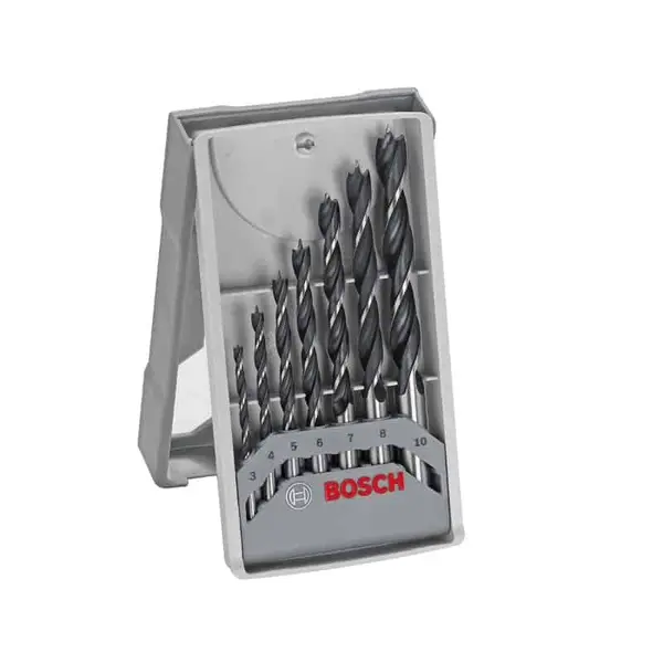 BOSCH Coffret 7 forets bois Ø 3-4-5-6-7-8-10 - 2607017034