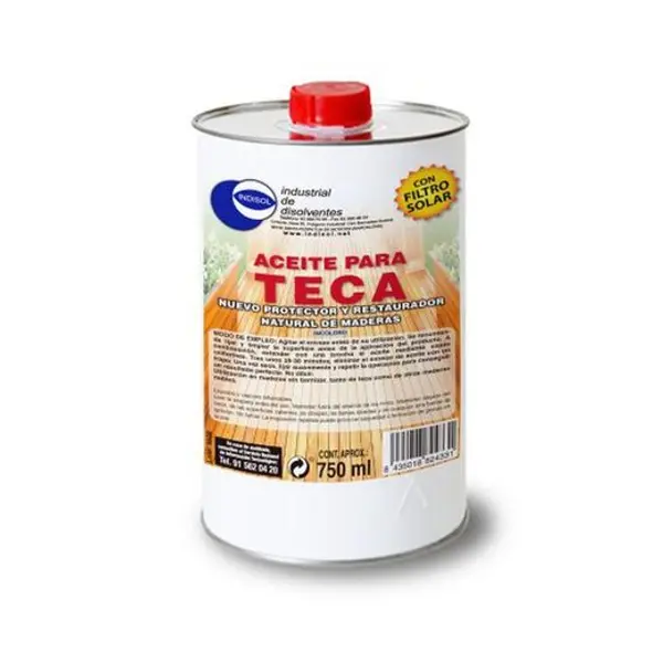 Aceite Teka Indisol 750 Ml Teka