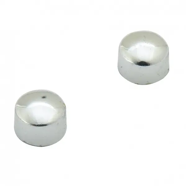 Lot de 10 punaises argent LE CROCHET FRANCAIS, Diam.10 mm - Centrale Brico