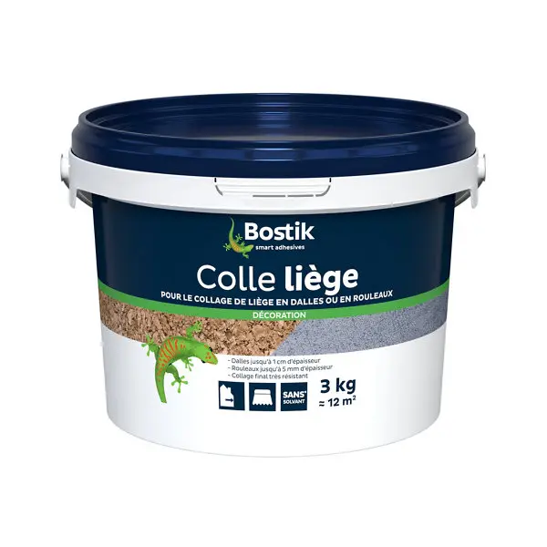 Colle prête à l'emploi pour liège 3 kg