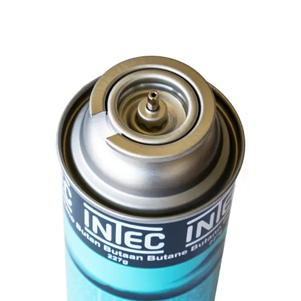 Pack de 56 Cartouches de Gaz Butane 250g Valve Universelle UN2037 Sécurité Sans Fuite INTEC