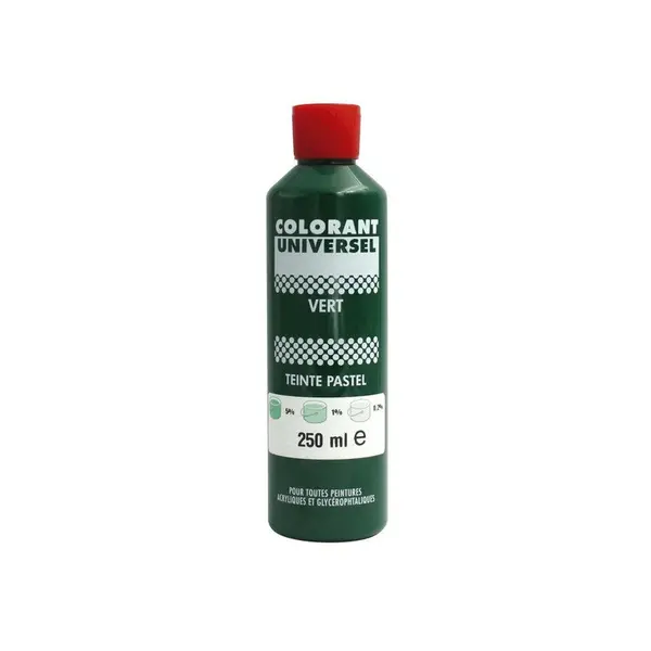 Colorant Universel 250 Ml Vert - Centrale Brico