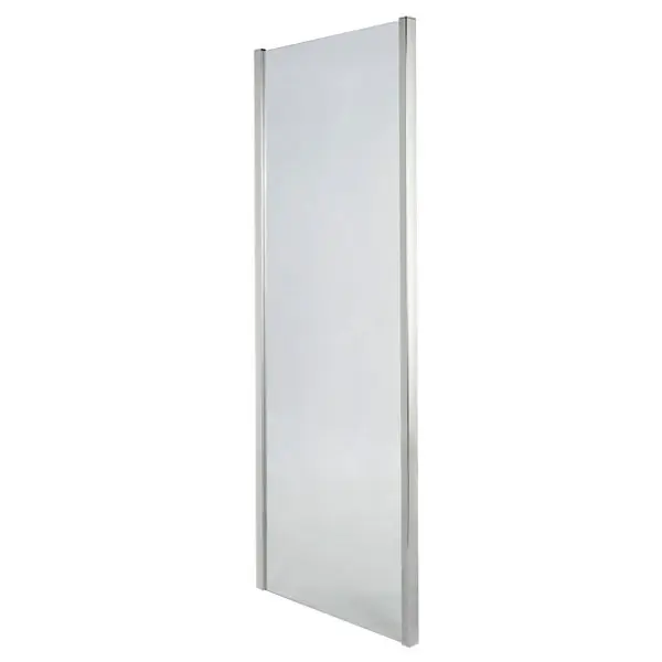 Paroi de douche fixe en verre transparent 195 x 70 cm