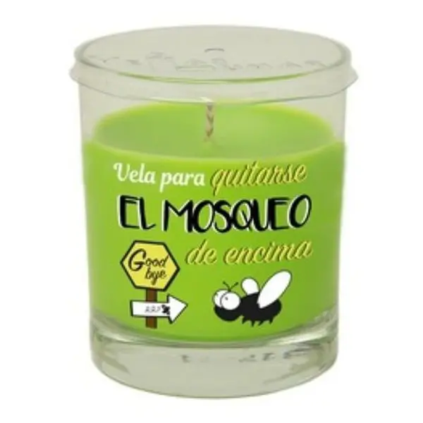 Citronela Moscas Vaso Mensaje'Mosqueo'
