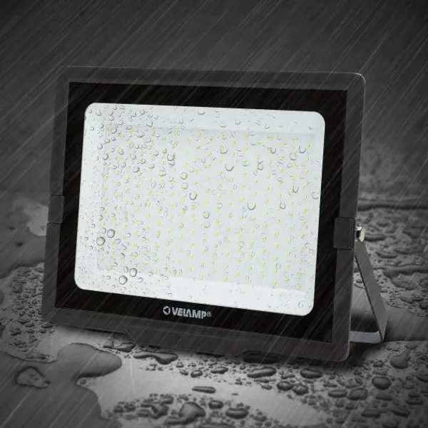 PADLIGHT POWER, proiettore LED SMD 200W, IP65, nero, 6500K