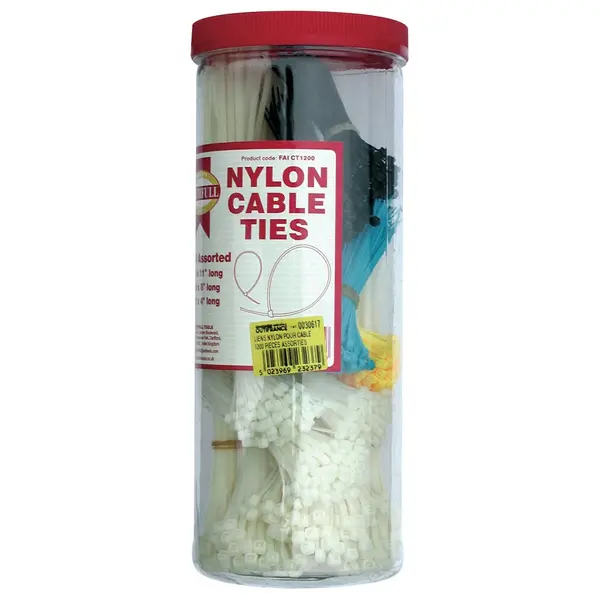 1200 liens nylon en boîte - OUTIFRANCE