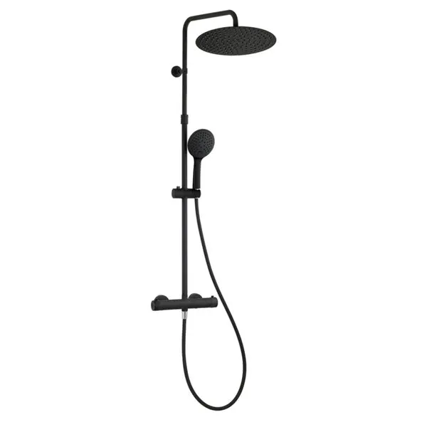 Colonne de douche thermostatique ELEGANCE noir