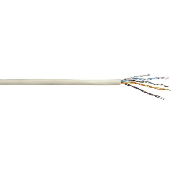 Câble Électrique Adsl 298/4P Blanc, L.100 M - Centrale Brico