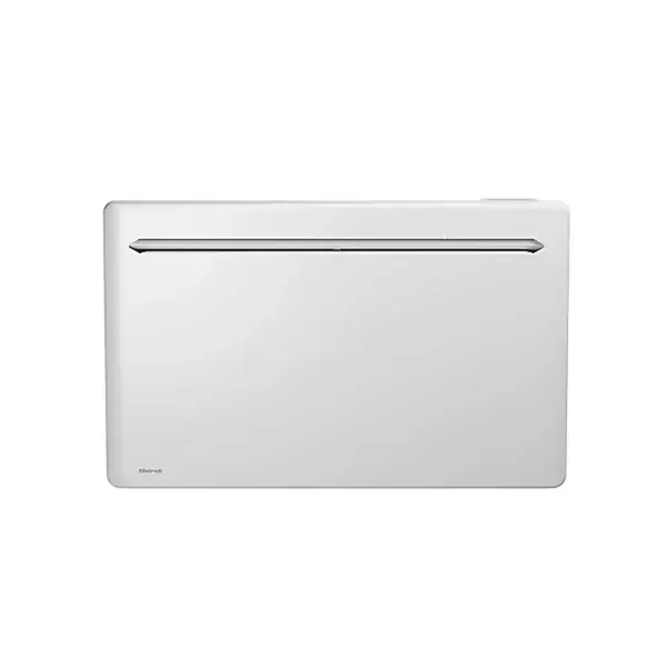 Radiateur à inertie sèche horizontal - ALLIAGE - fonte - thermostat électronique - 1500 W - Blanc - Noirot