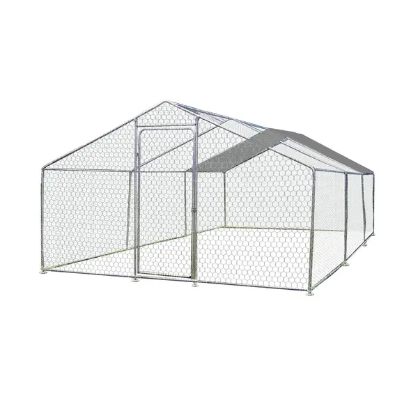 Enclos parc grillagé - 18 m² - Capacité 8 à 20 poules - HABRITA