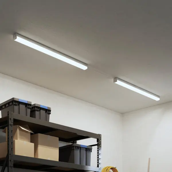 Reglette led 4400 lm métal et plastique 120cm "Estella"