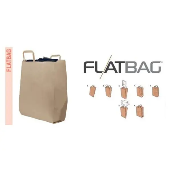 Bolsa Papel Compra Ecologica 35X14X47