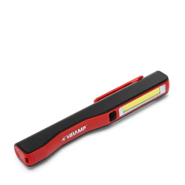 PROLED: penlight LED COB 3W + torcia 1W. Con clip calamitata
