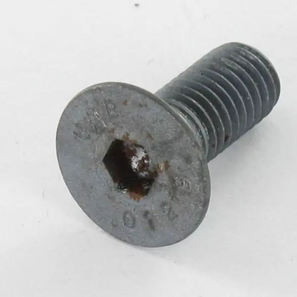 1 x Vis métaux FHC tête fraisée empreinte hexagonale creuse M5X20 Classe 12.9 Clé de 3 HC3 Acier brut