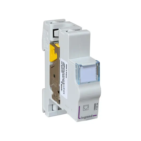 Module de brassage blindé Catégorie 6A STP Connecteur LCS³ Certifié PoE++ 1 module - Legrand - 413104