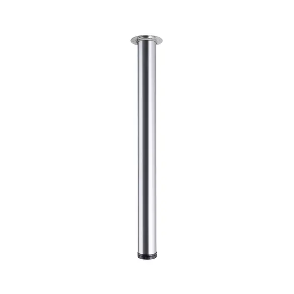 Pied de table TS001 710/60mm inox - réglable - Centrale Brico