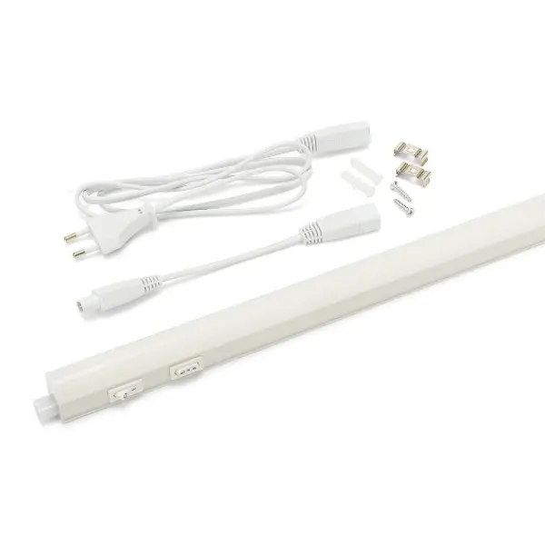 DURANDAL: Reglette 26 LED T5 4W 31cm con interruttore, 3 CCT: 3000K / 4000K / 6500K