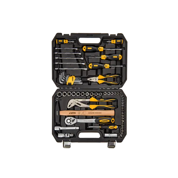 Coffret à outils 61 pièces 5 kg 280 x 380 x 80 mm VITO