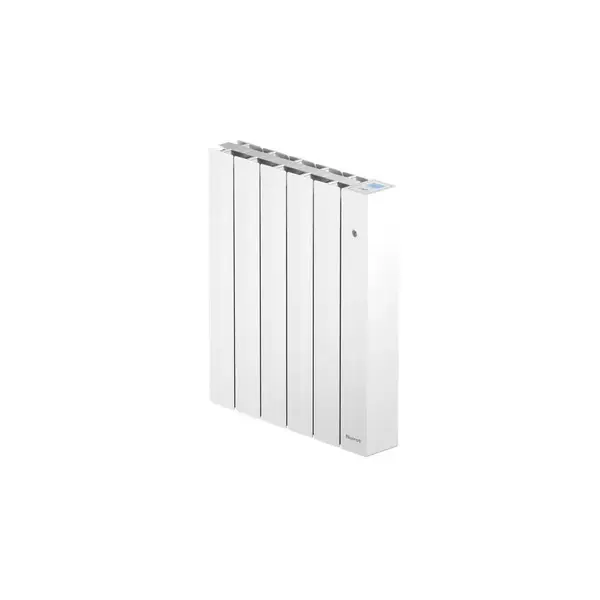 Radiateur blanc à inertie fluide - OPTIFLO - 1000W - 49x58,3x13cm - 3 programmes intégrés - détection fenêtre et présence - NF 3 - Noirot