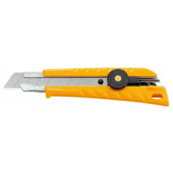 Cutter a molette L-1 Cutter 18 mm à molette - OLFA-CARPENTRAS DONARIER