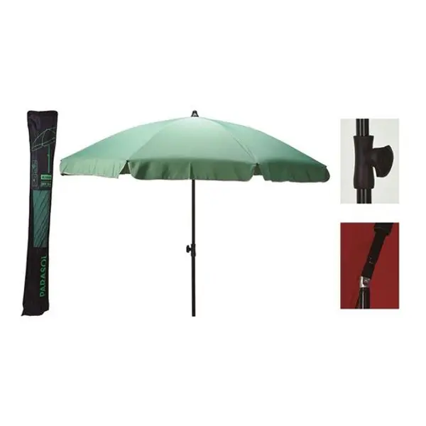 Parasol Playa Ø 200 Cm. Verde