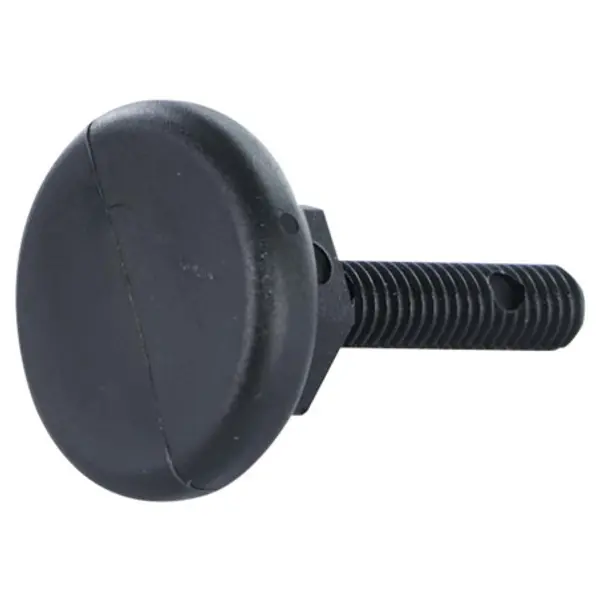 1 x PIED VErin réglable M6X25 Diamètre de tête: 20 Nylon