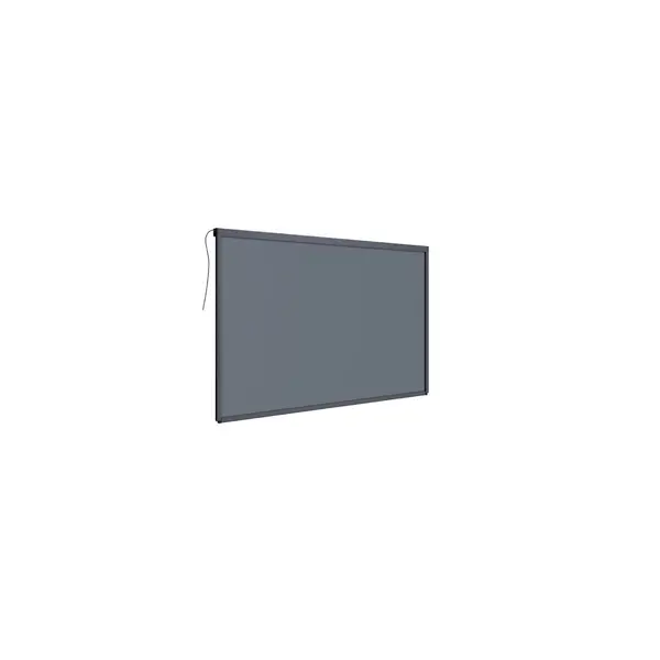 Store vertical motorisé pergola 370 cm aluminium textilène - gris anthracite - Ombréa