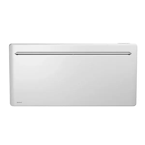 Radiateur à inertie sèche horizontal - ALLIAGE - fonte - thermostat électronique - 2000 W - Blanc - Noirot