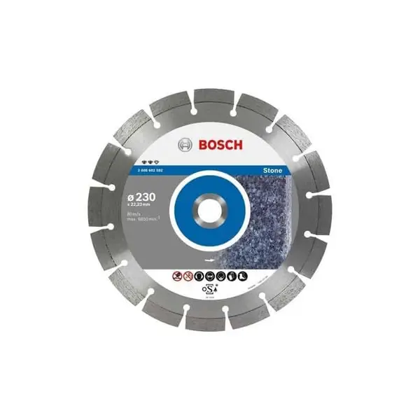 BOSCH Disques à tronçonner diamantés spécial pierre - Standard for Stone