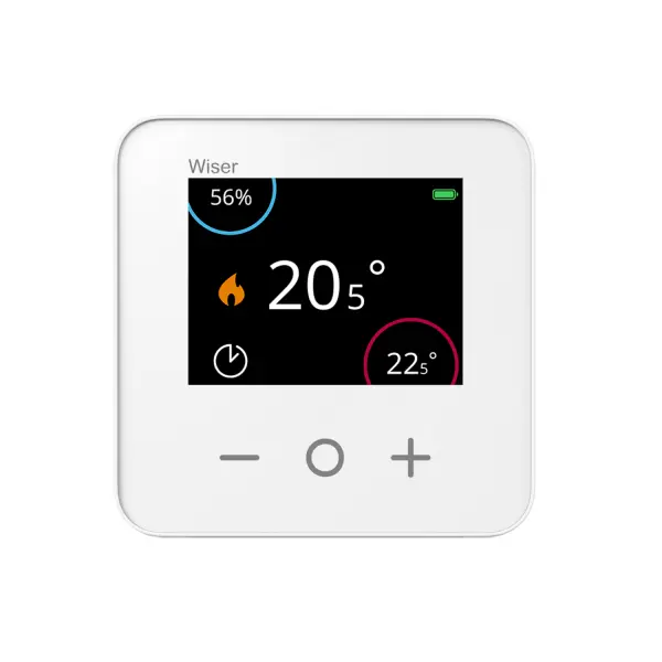 Thermostat d'ambiance connecté liaison zigbee 2,4GHz - Wiser - Schneider Electric - CCTFR6400