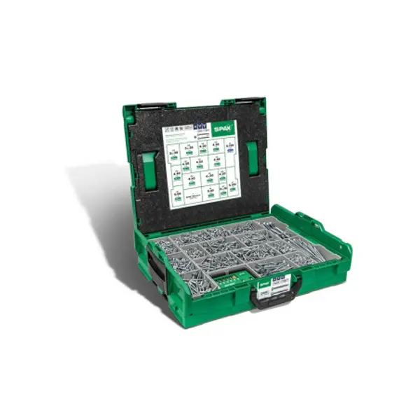 1 x Assortiment de 2446 Spax Tête fraisée T+STAR+ WIROX