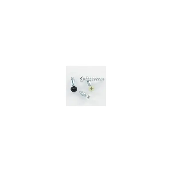 1 x Vis pvc 30 Tête fraisée Phillips 4.3X30 Autoperceuse Acier zingué RAL8003