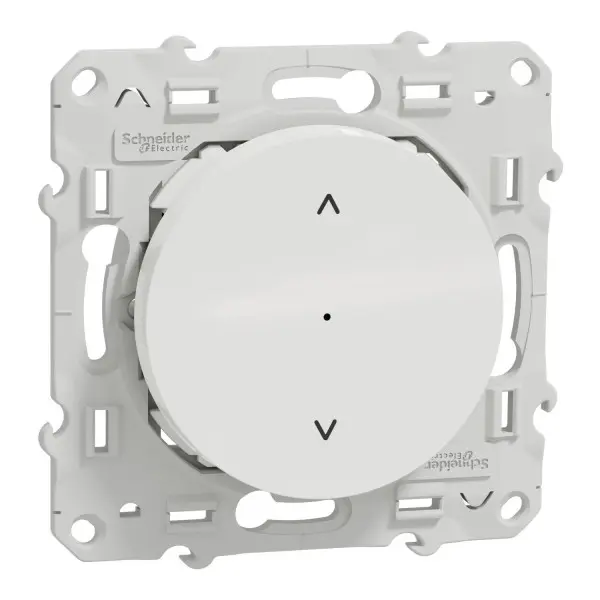 Interrupteur connecté volet-roulant 4A zigbee Blanc - Wiser Odace - Schneider Electric - S520567W