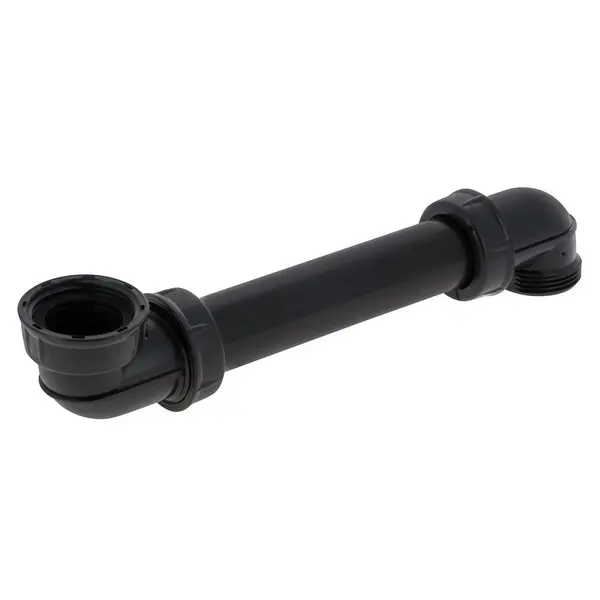 Tubulure gain de place diam.32 mm noir - NICOLL