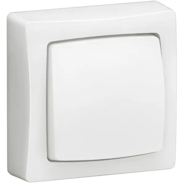 Transformeur 3 en 1 interrupteur va et vient ou poussoir ASL en saillie Blanc - Legrand - 086001L