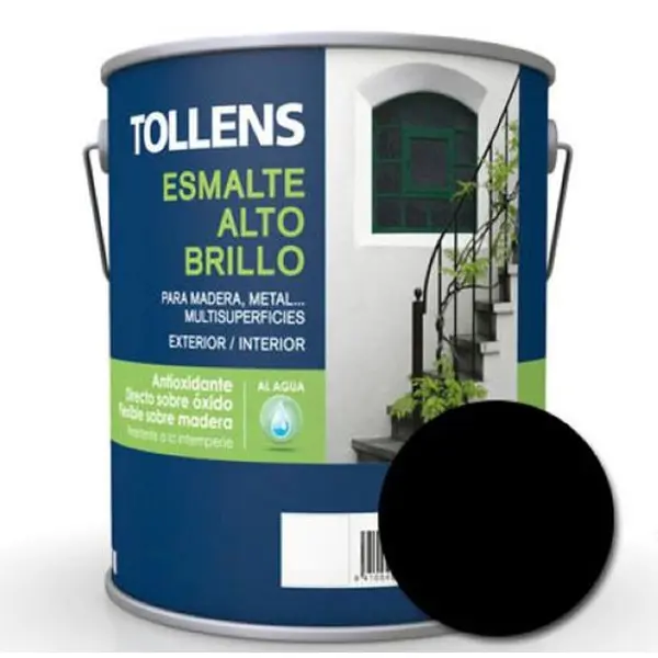 Esmalte Alto Brillo Negro 750Ml