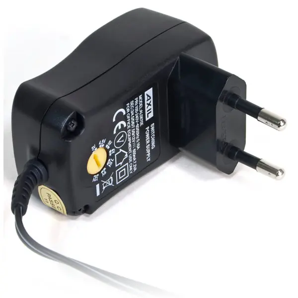 Alimentation universelle 600 mA 5 adaptateurs
