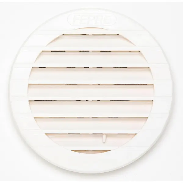 Grille d'aération abs naturel Diam.15 cm - Centrale Brico