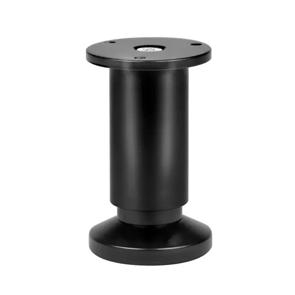 Pied de meuble Cime, noir, diamètre 3.8 cm x hauteur 10 cm - Cime