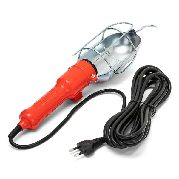 WORKSHOP: Lampada da lavoro con cavo PVC 10 mt e gabbia metallica