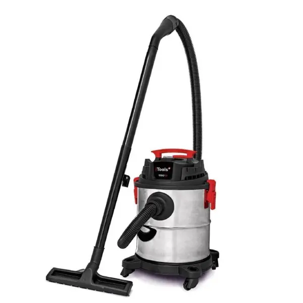 Aspirateur Eau et Poussière Inox 20L - 1250W - Filtre HEPA - Fonction Souffleur Aspiration - 18 kPa - IPX4 - Itools