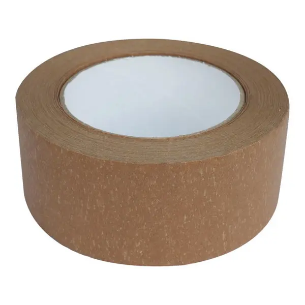 Papier emballage auto adhésif 50 m Marron