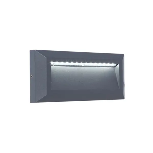 Applique Gris Foncé HELENA indirect, LED Intégrée, 10W, 400 lumens, 4000K, IP54, 230V, Classe I - CALI