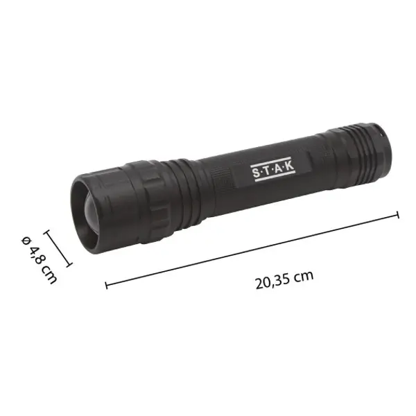 TIGER: torcia LED CREE 20W XHP50 con funzione zoom
