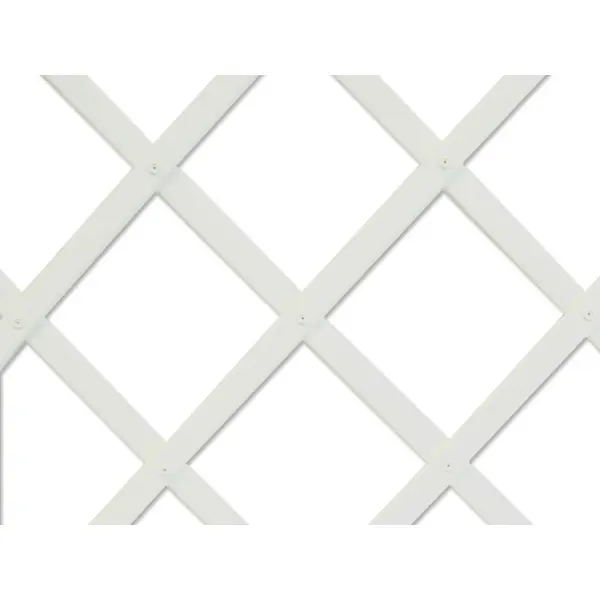 Treillis extensible en plastique "Trelliflex" 1 x 3 m - Blanc - Nortene