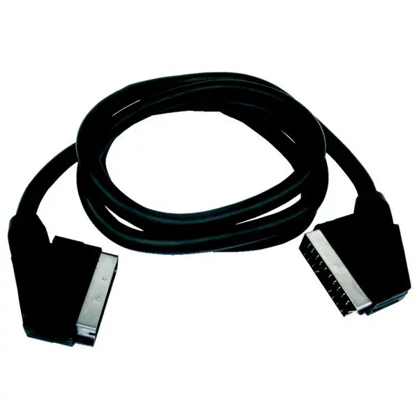Cordon péritel mâle 1,2 m 21 broches
